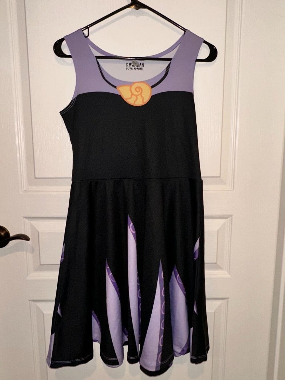 Kawaiian Pizza Apparel Ursula Inspired Skater Dress